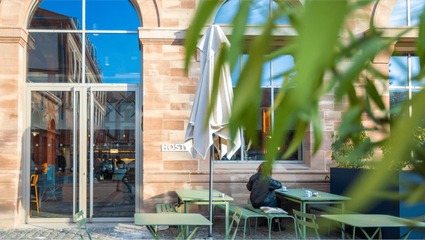 Terrasse du restaurant